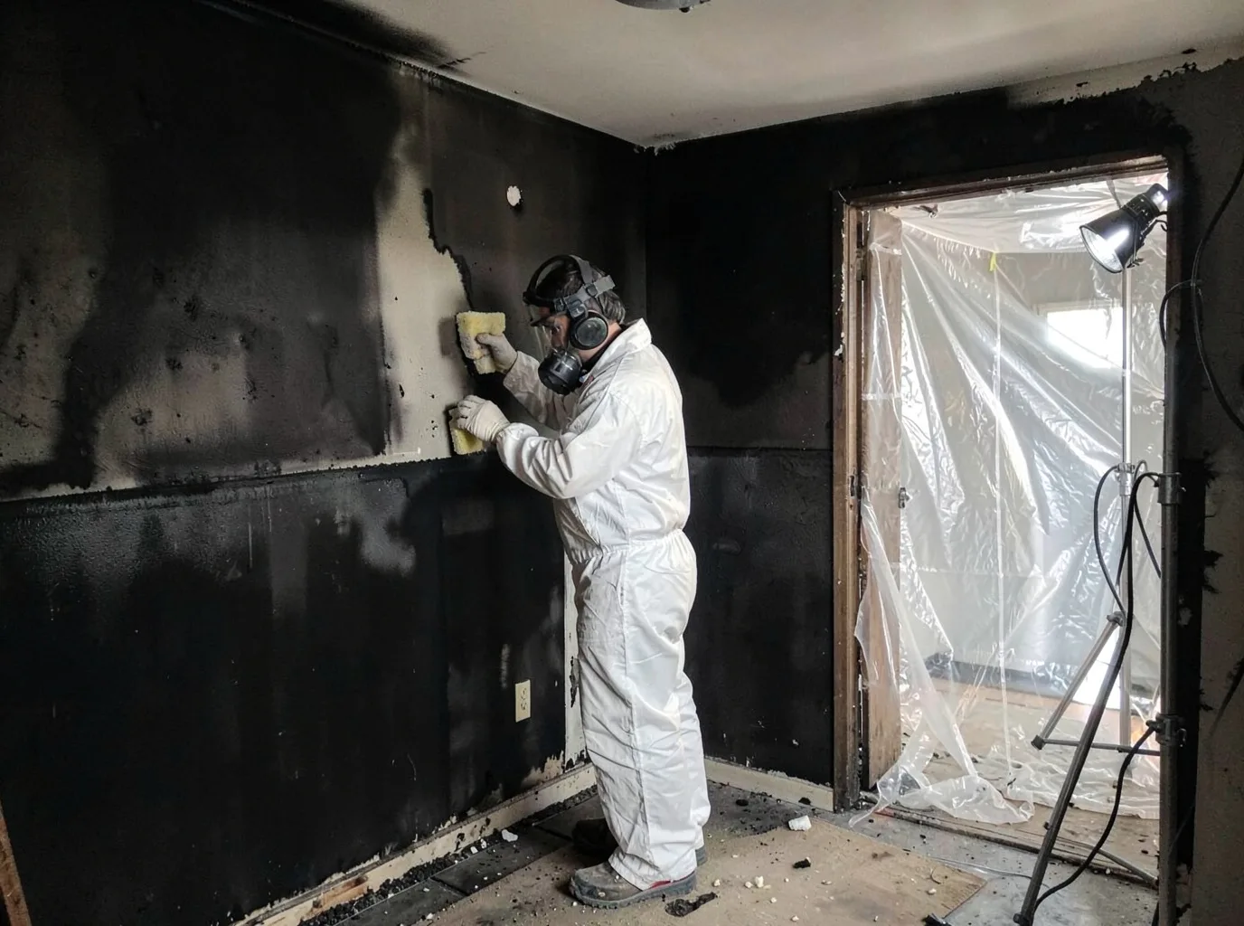 Fire Damage Restoration company in Doddridge, AR